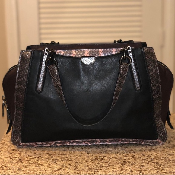 Final Price🎉Coach Dreamer 36 Colorblock Snakeskin - Picture 4 of 13